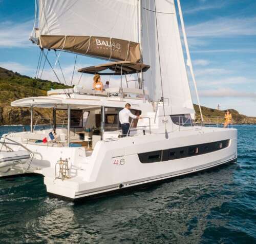 Catamarans for charter in Greece