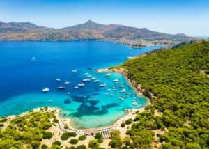 Saronic Islands in Greece